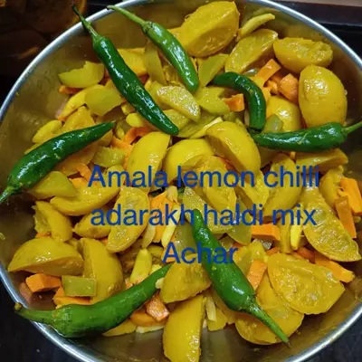 Amla Mix (Amla, Lemon, Chilli & Adrak)